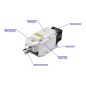 High-Performance Stepcraft CNC Laser Upgrade Kit with PLH-30W Engraving Laser Head