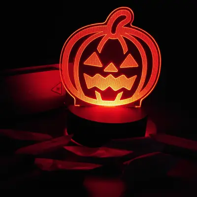 Lazerle Kesilmiş Turuncu Akrilik