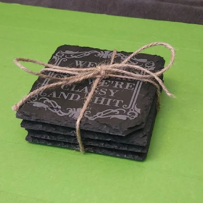 Laser Engraved Stone 1