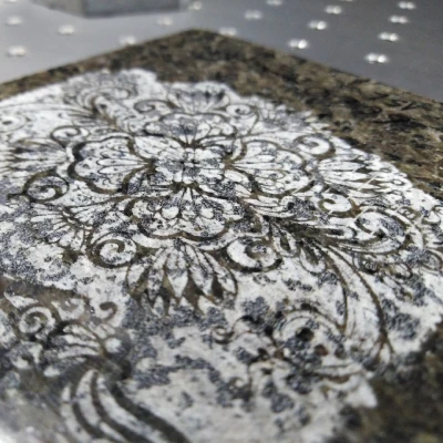 Laser Engraved Stone 4