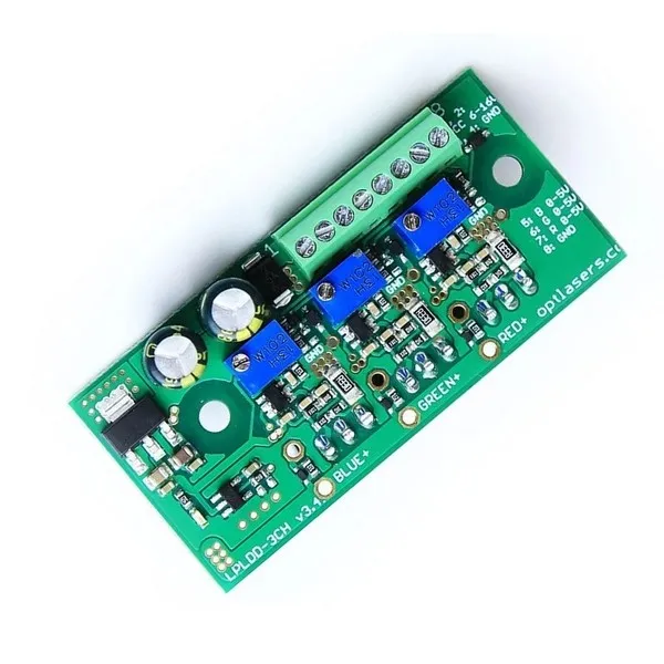 Multichannel power LD driver with Analog Modulation