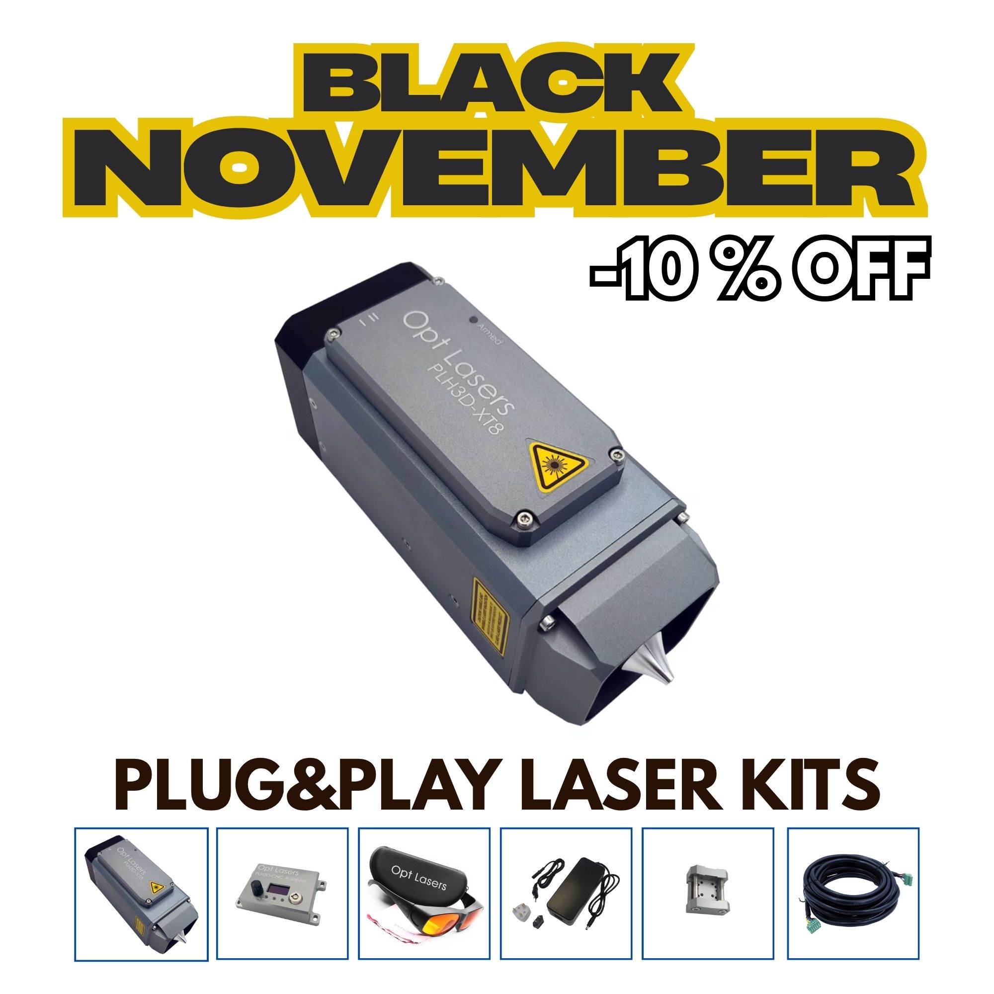 XT8 Cutting Laser Head