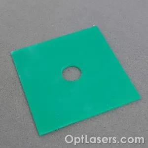 Plexiglass green