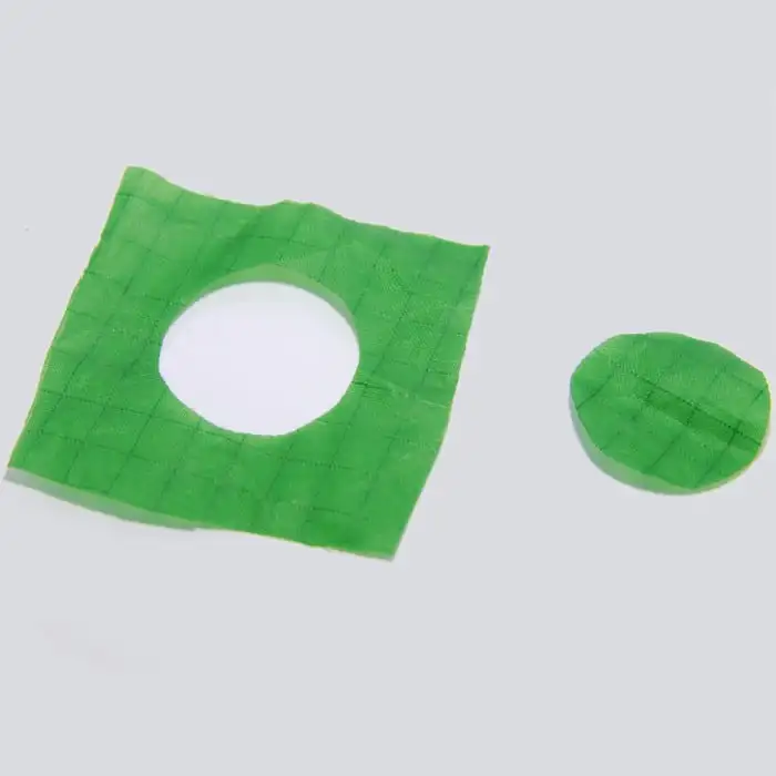 Laser Cut Green Nylon-6 (Polyamide) Plastic at a Very High Speed of 267 mm per second (10.5 inch/s or 630 IPM)