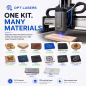 Yüksek Performanslı Evrensel CNC Lazer Yükseltme Kiti, PLH3D-XT8 Lazer Kazıma Kafası ile
